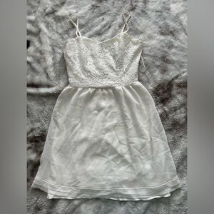 Princess Vera Wang White Textured Romper